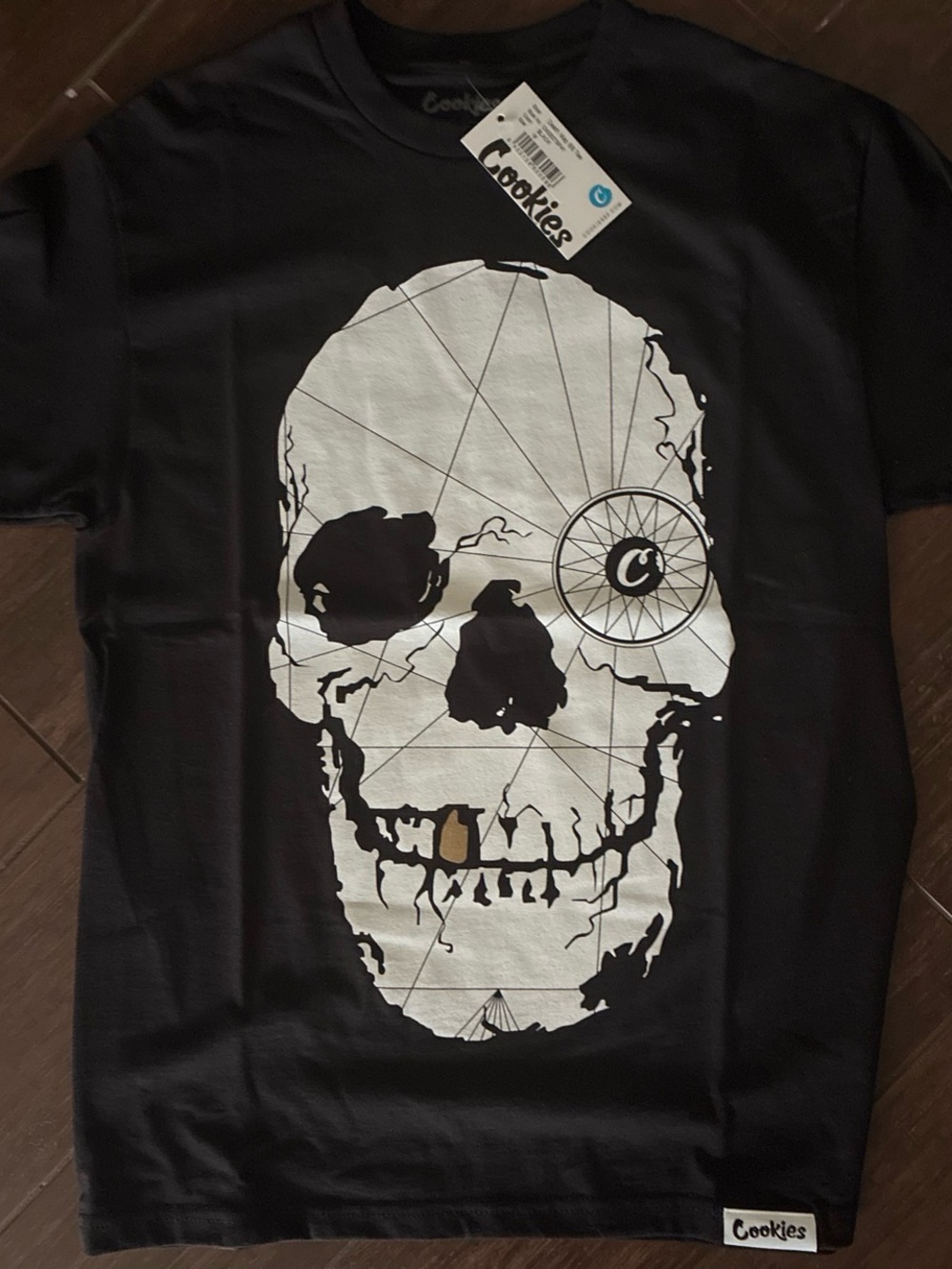 NWT Cookies SF Black Skull Graphic Tee. Men’s medium